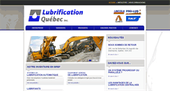 Desktop Screenshot of lubrificationquebec.com